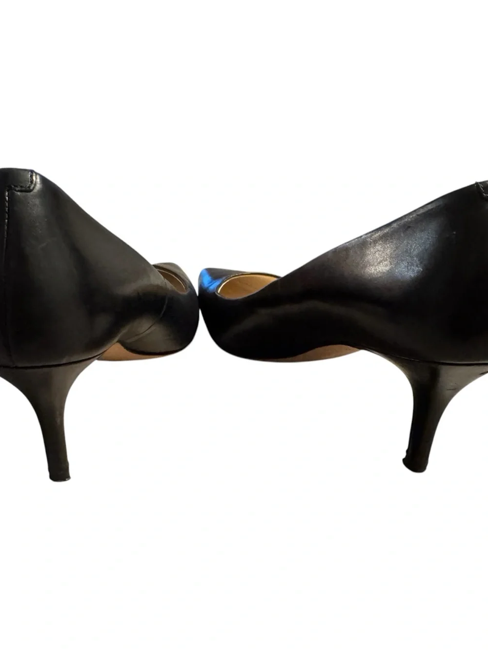 Cole Haan Black Pointed Toe Heels